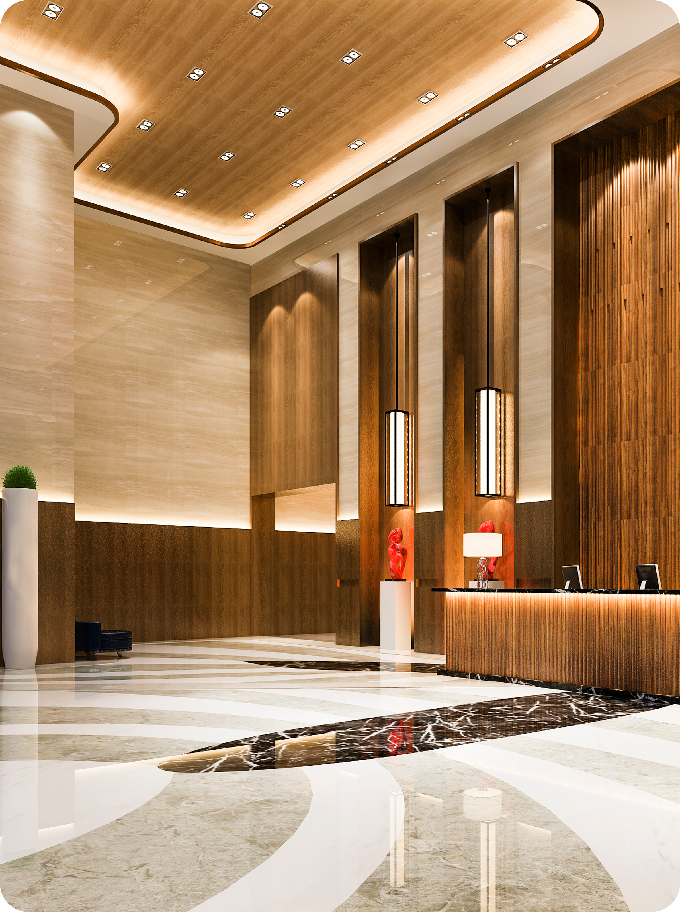 Hotel Lobby